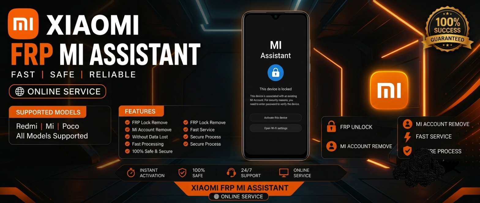 Xiaomi Frp Reset in Assistant Mode (All XiaoMi Models Supported)
