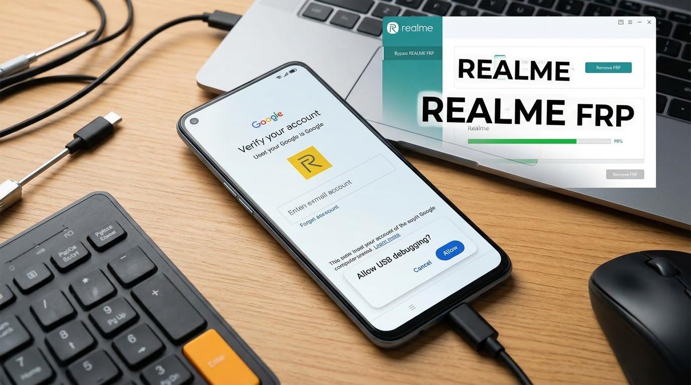 Realme FRP+PIN All Model Support