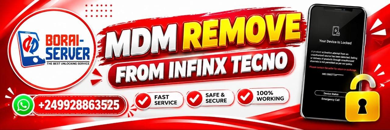 Tecno - Infinix - iTeL MDM Remove By imei +Lock Picture 100% Sucess ( 1-12 h Max 24 H )